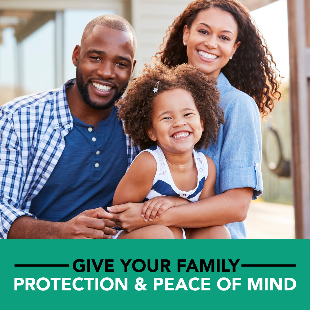 
                  
                    Family shot; Give your family protection and peace of mind
                  
                