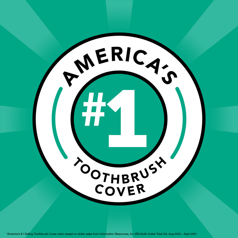 
                  
                     America's Number 1 toothbrush cover
                  
                